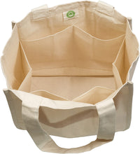 Load image into Gallery viewer, Canvas Grocery Shopping Bags with Handle Reusable Shopping Grocery Bags Eco-friendly Bags
