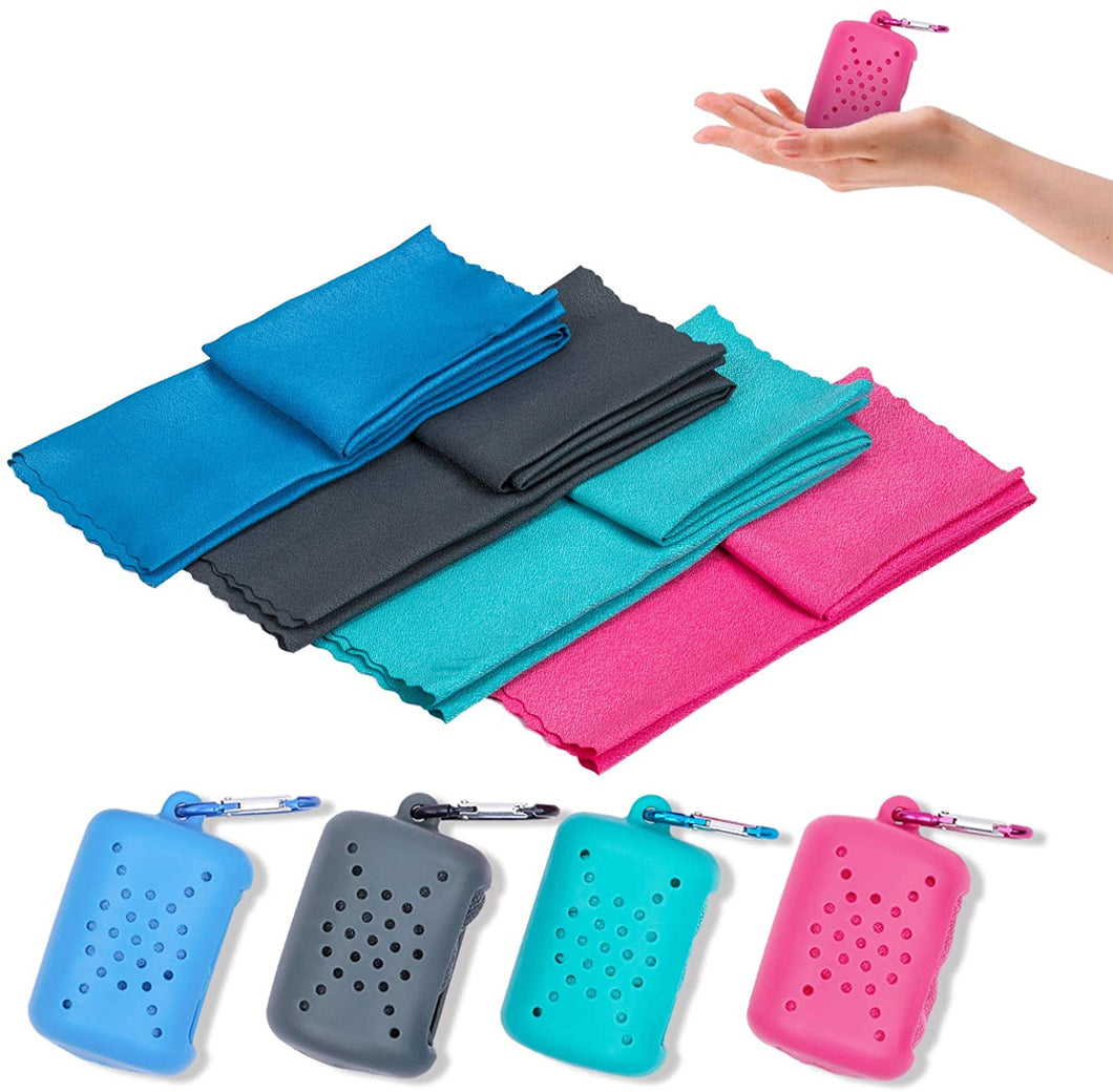 Mini Nanofiber Towel for Sports Soft, Breathable, Sweat-Wicking & Quic –  eKaiPromos
