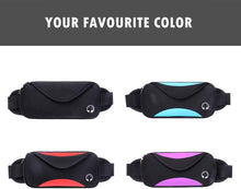 Load image into Gallery viewer, Running Waist Pack, Fanny Pack for Men Women, Slim Soft Water-Resistant Waist Bag with Phone Holder for Sports Hiking Workout Traveling Cycling, Fit All Cell Phones
